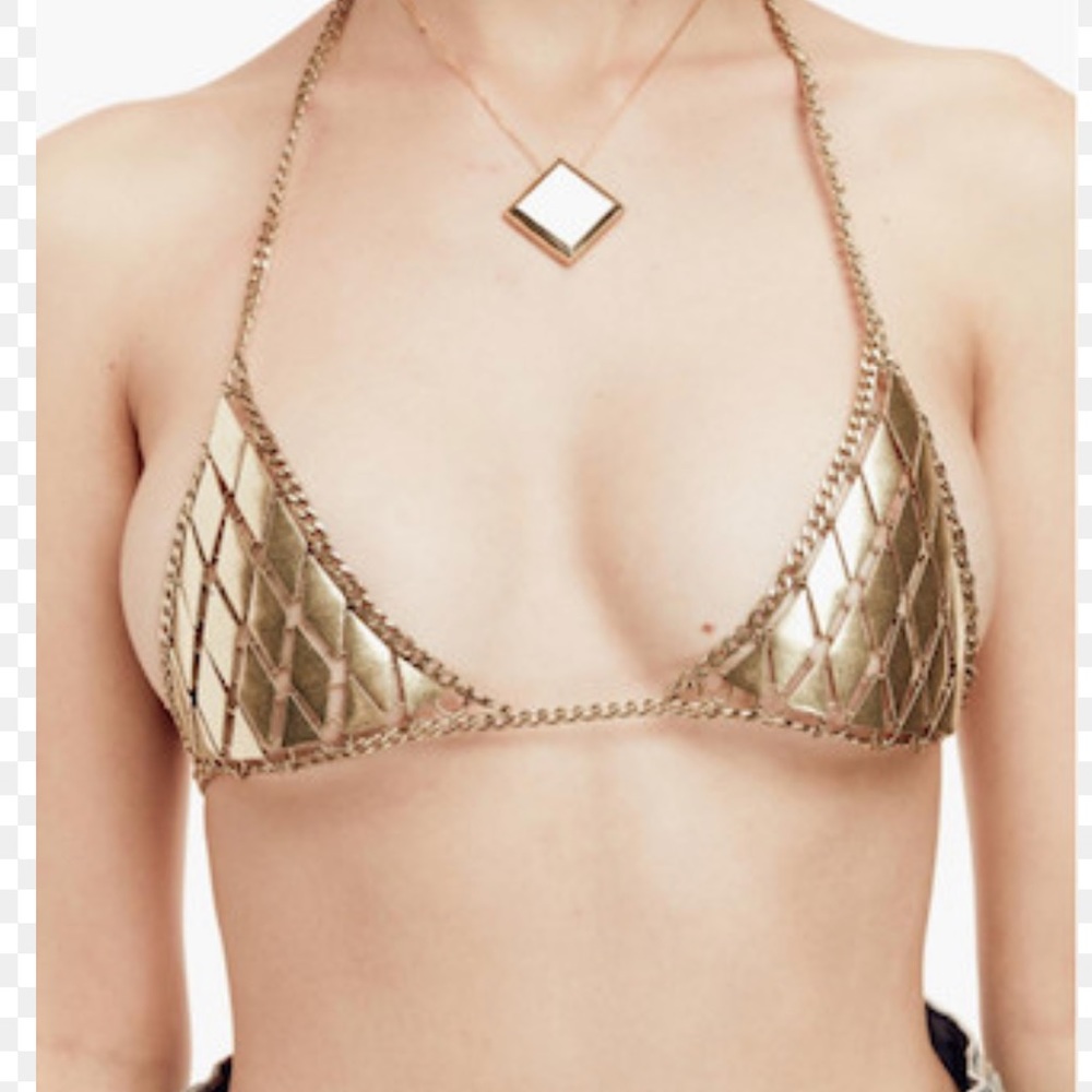 Vanessa Mooney One Of A Kind Chain Bra